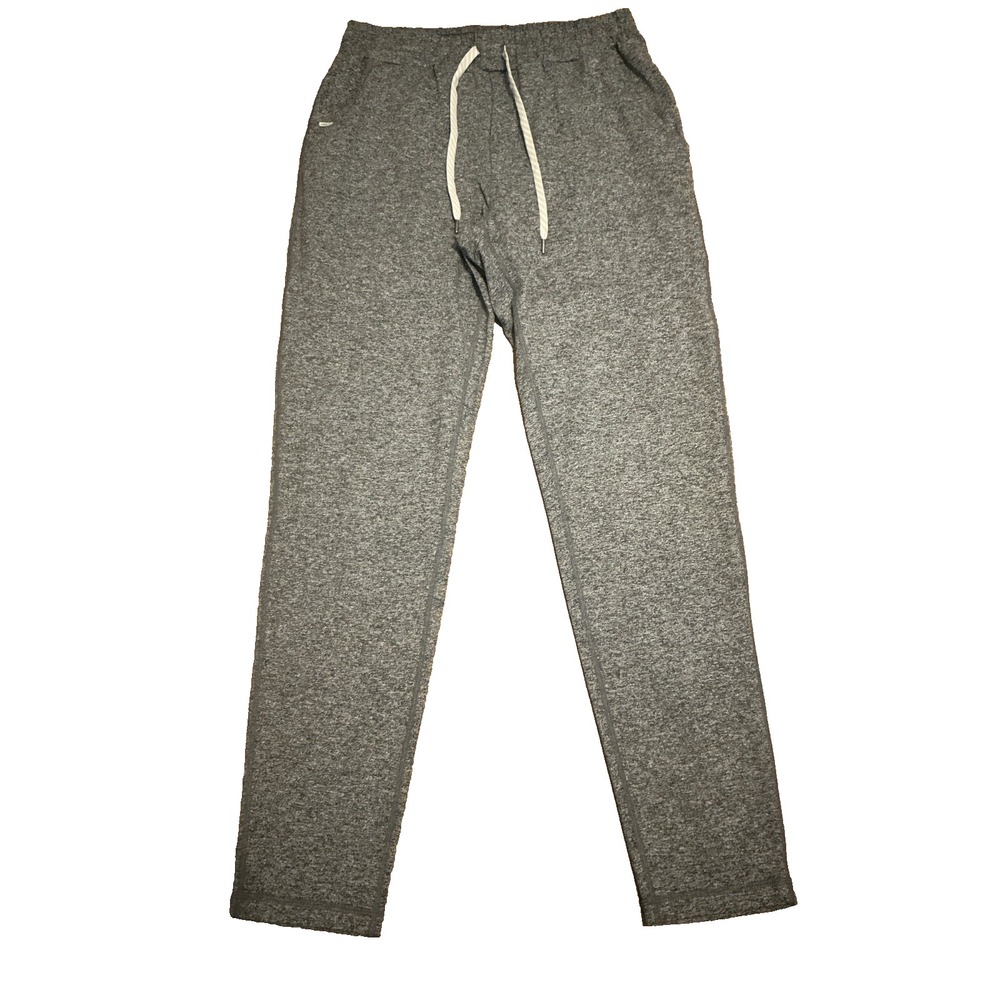 Vuori Ponto Performance Pant Men's Medium Light Gray 29" Inseam Gym Yoga Walking